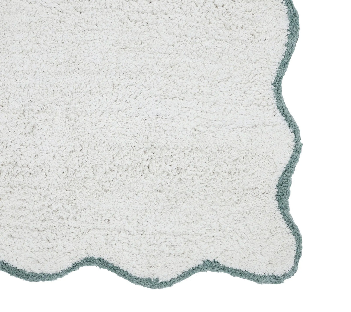 VCNY Home Scallop Cotton Bath Rug, 21" x 34"