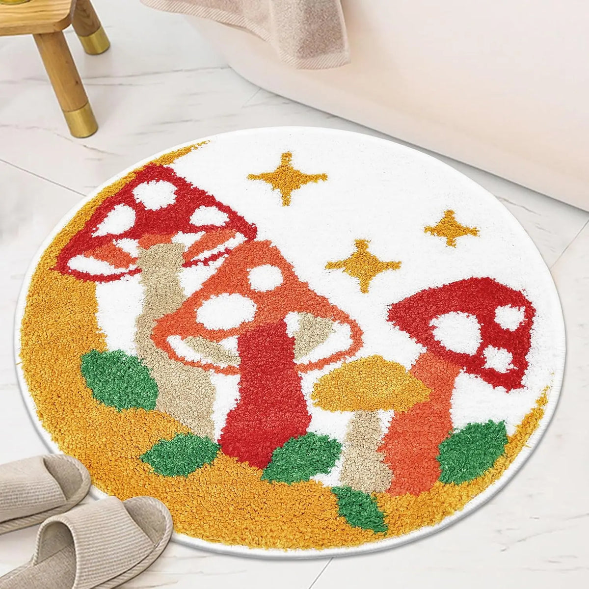 Frog Bathroom Decor, Cute Frog Small Bath Mat 16x24 Inch, Cute Bathroom Decor, Green Non Slip Absorbent Soft Washable Bath Mat for Tub, Bathtub, Shower Room, Bedroom