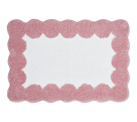 VCNY Home Dotted Edge Tufted Bath Rug,  18" x 27"