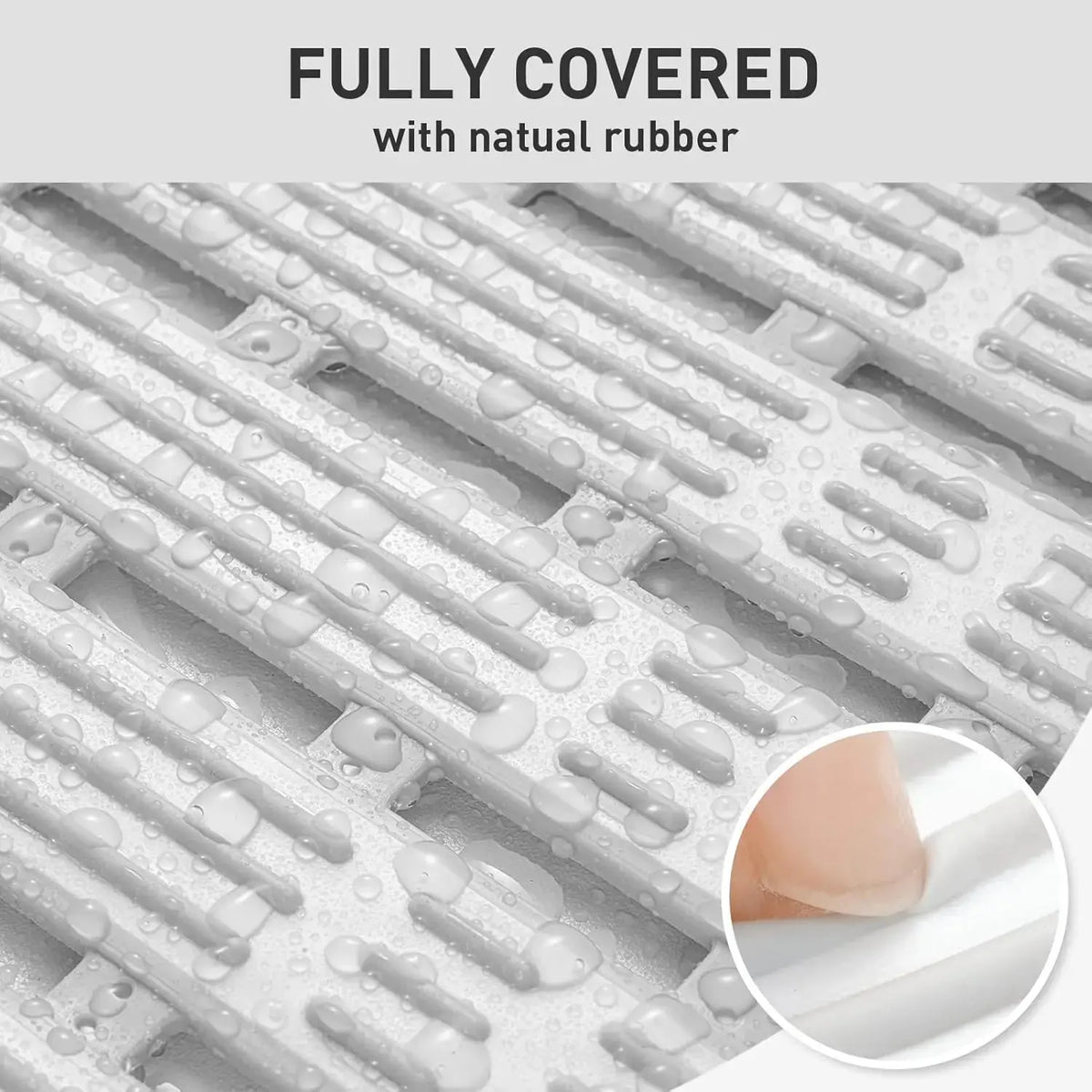Non-slip Bath Mat, 1 Count Floor Mat with Suction Cup, Bathroom Mat, Bathroom Accessories, Home Supplies, Bath Tub Mat Non Slip, Non Slip Bath Mat For Tub