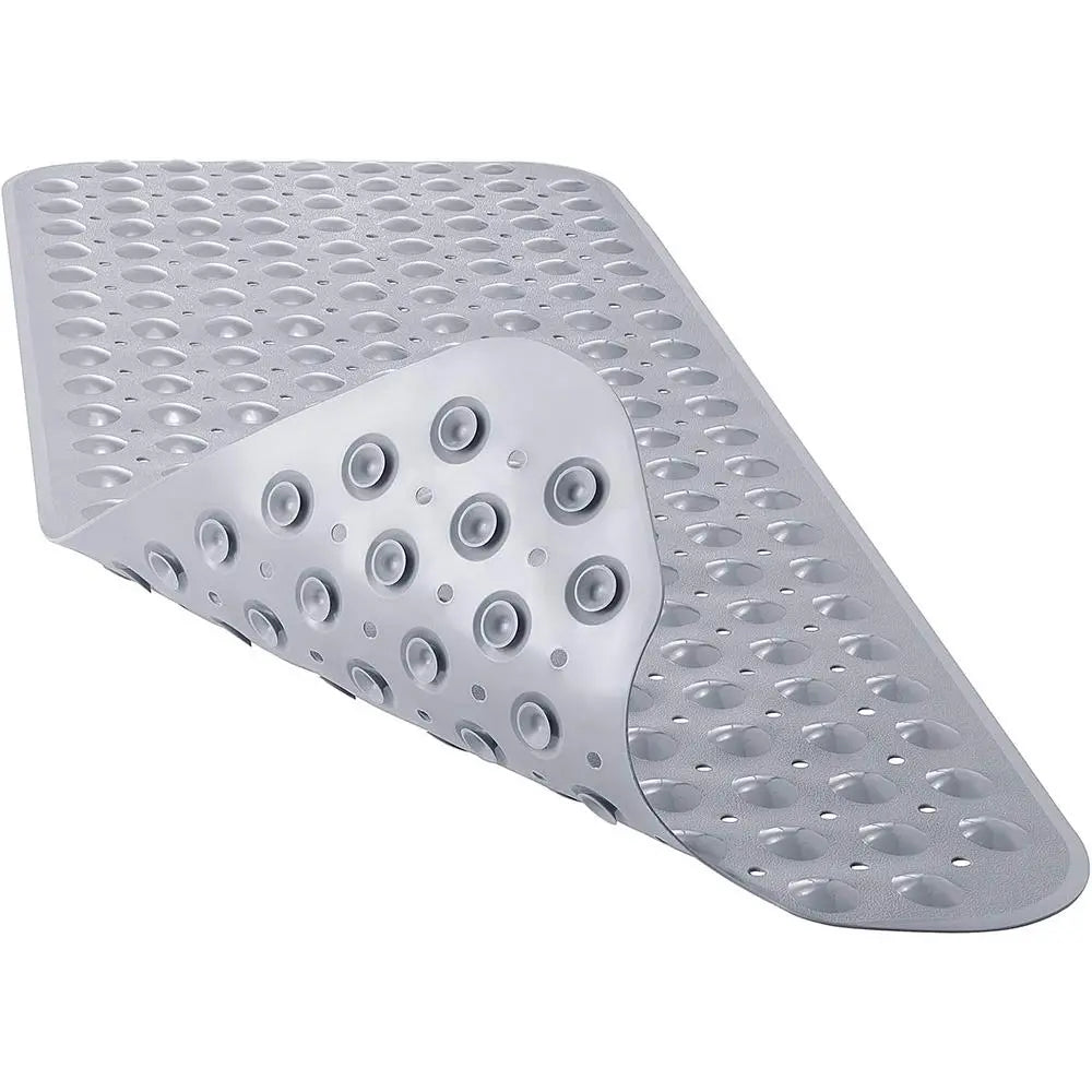 Bathtub & Shower Mat with Suction Cup Design, Non-slip Folding Bath Mat, Bathroom Accessories