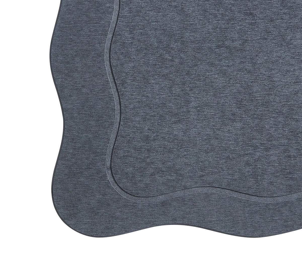 VCNY Home Grey Carved Scallop Diatomite Stone Bath Mat