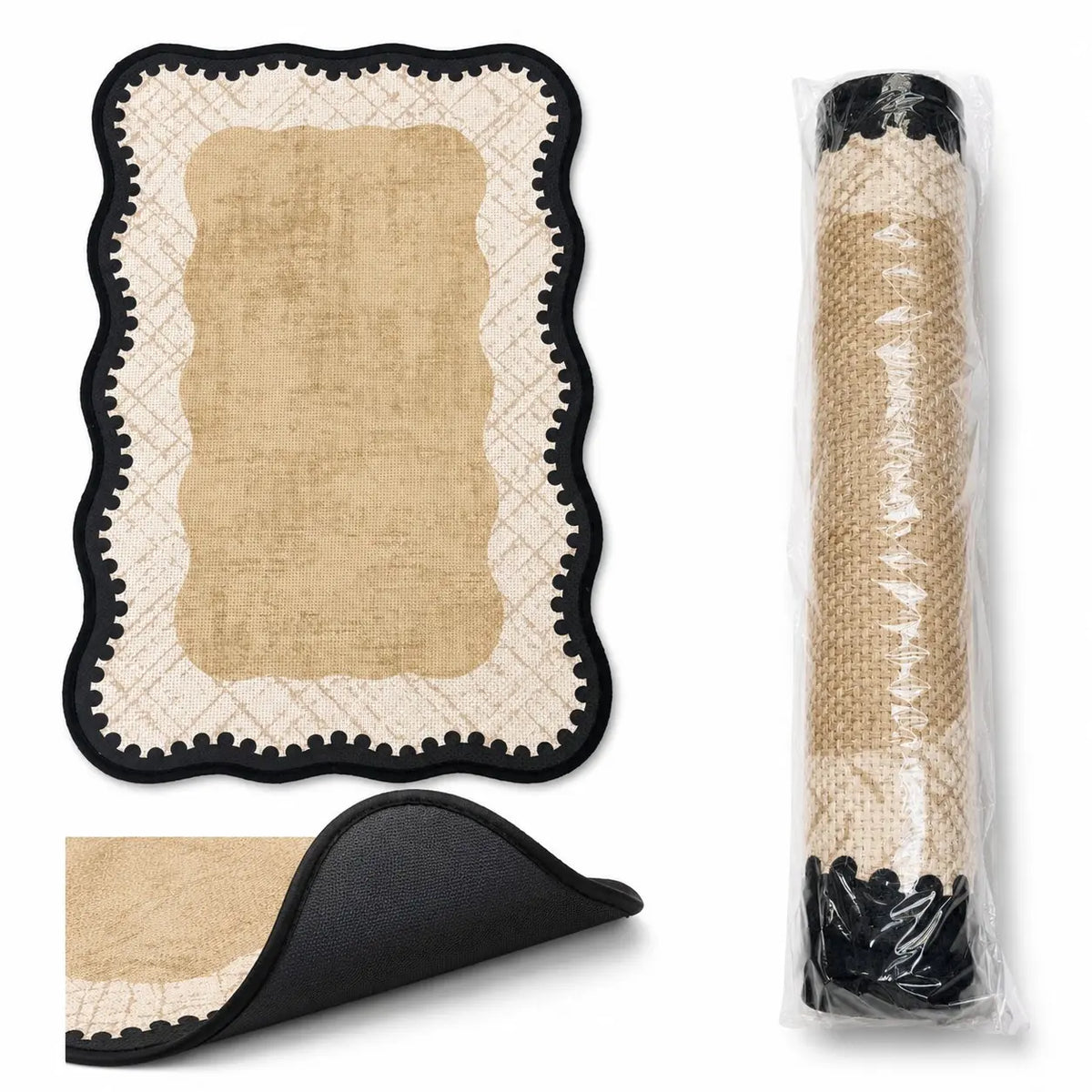 Bathroom Mat, Breathable Quick-Dry Fiber, Non-Slip Bottom, Suitable for Bathrooms and Laundry Areas