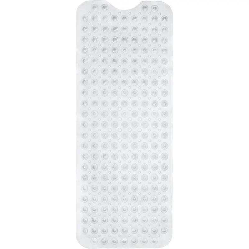 Large PVC Non-Slip Bath Mat 40x16 Inch (100x40 Cm), Multiple Colors Available, Ideal for Bathroom Home Car Hotel Use, Non Slip Mats