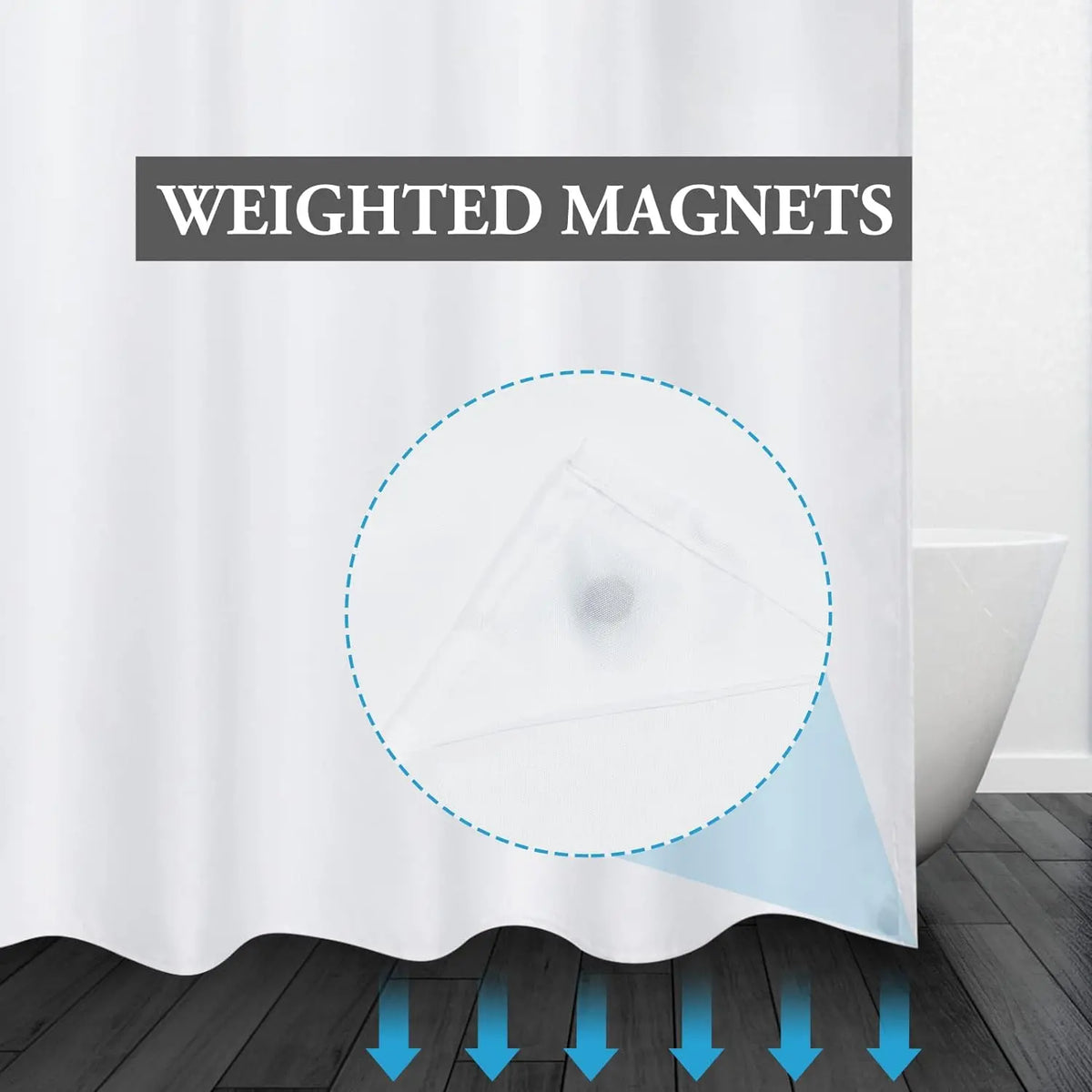 Minimalist Line Pattern Abstract Waterproof Decorative Shower Curtain, Bath Curtains Shower, Bathroom Decor, Home Essentials