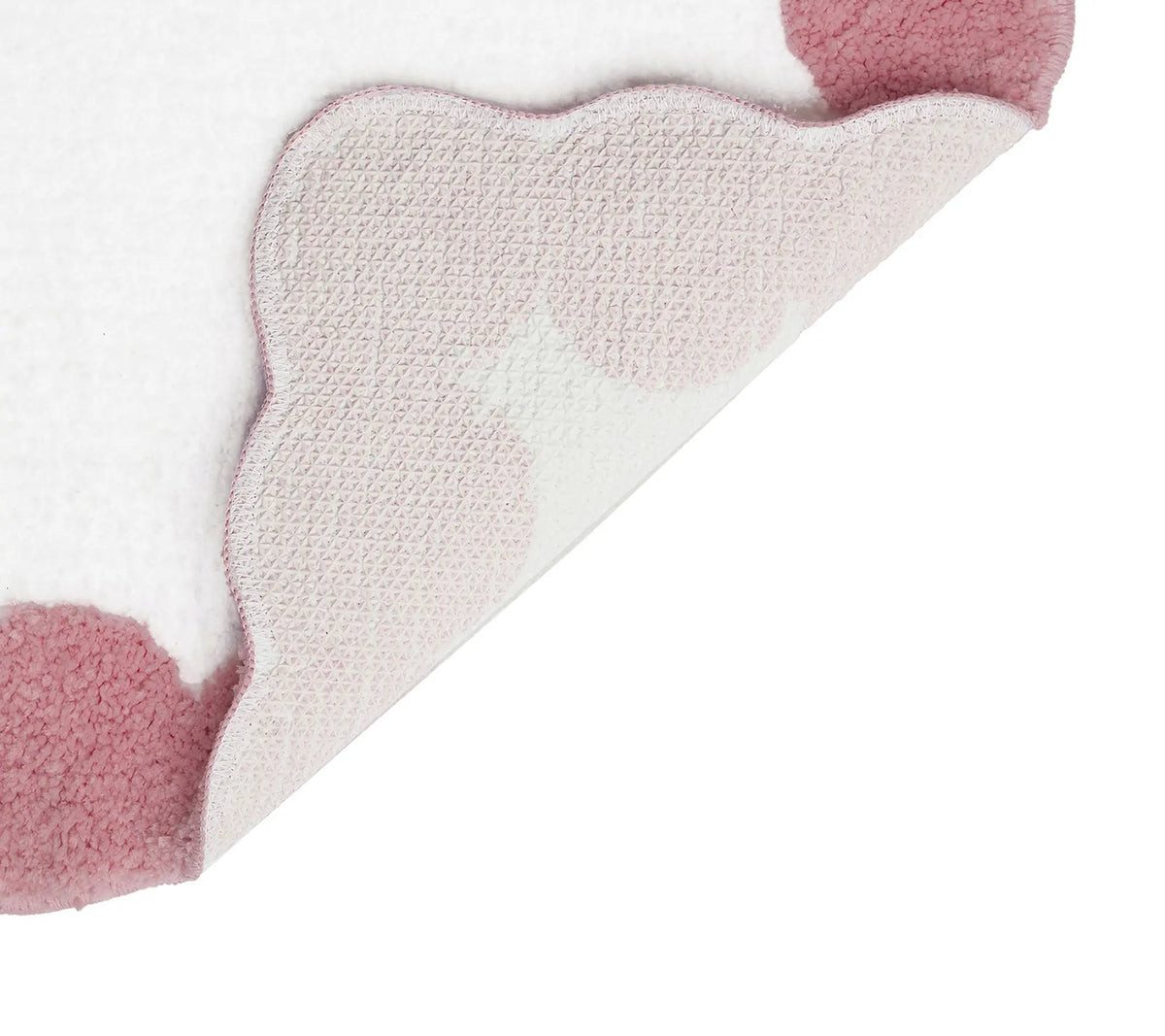 VCNY Home Dotted Edge Tufted Bath Rug,  18" x 27"