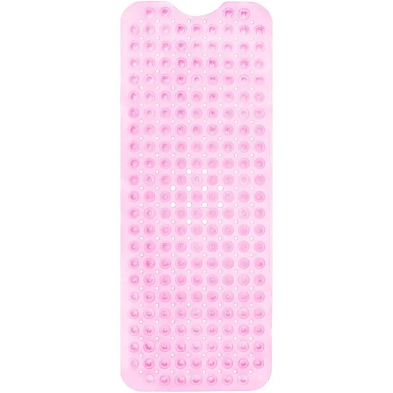 Large PVC Non-Slip Bath Mat 40x16 Inch (100x40 Cm), Multiple Colors Available, Ideal for Bathroom Home Car Hotel Use, Non Slip Mats