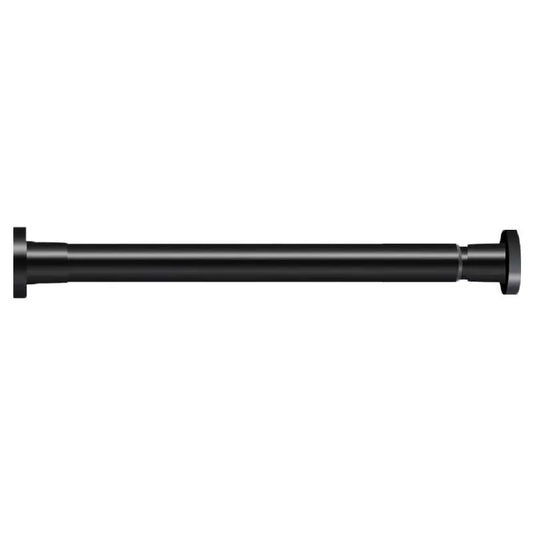 Wall-Mounted Extendable Rod, No-Drill Clothes Rack, Curtain Holder, Stainless Steel Bath Curtain Rod, Closet Support Pole, Adjustable Pole