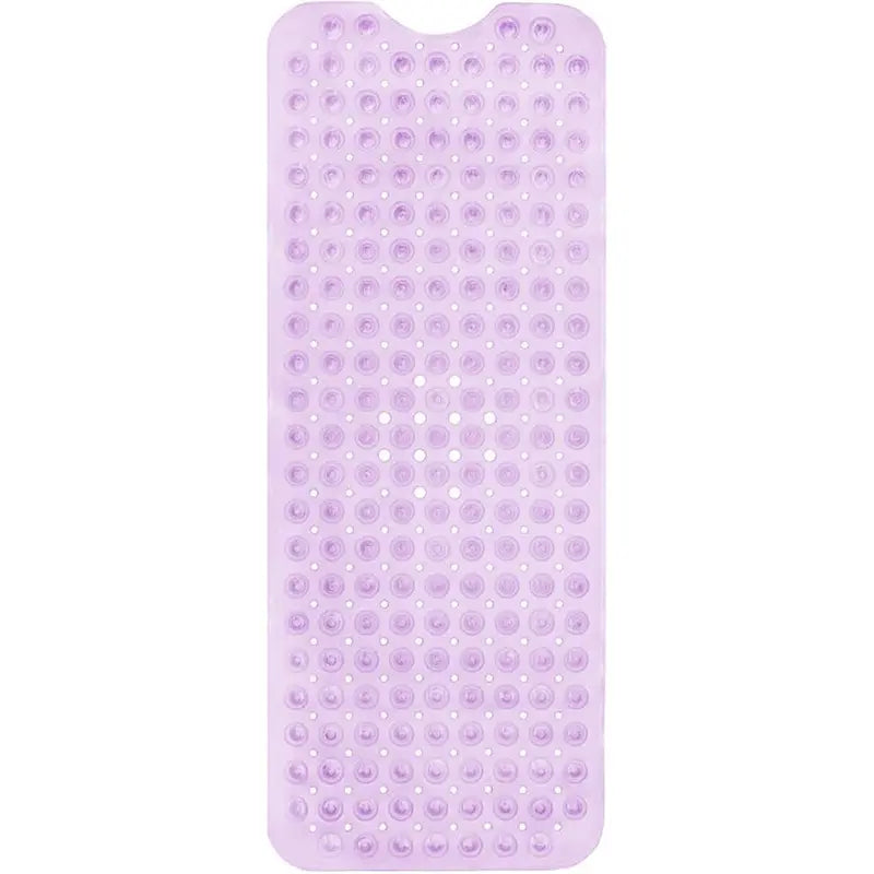 Large PVC Non-Slip Bath Mat 40x16 Inch (100x40 Cm), Multiple Colors Available, Ideal for Bathroom Home Car Hotel Use, Non Slip Mats
